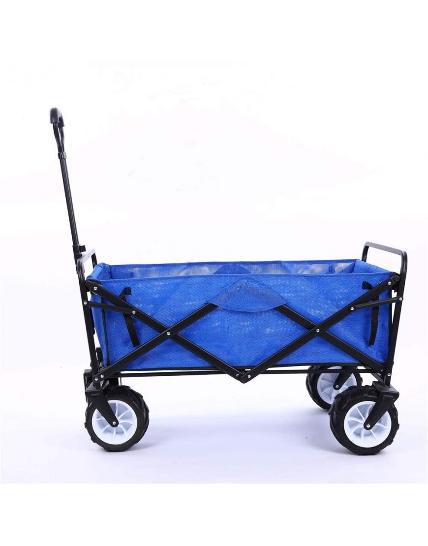 NEHARO Chariot Pliant Wagon Wagon Pliant Portable extérieur Jardin Panier Compact Outdoor Garden Camping Panier Chariots de Jardin Wagons Color : Blue Size : Free - B9KA2SQFP