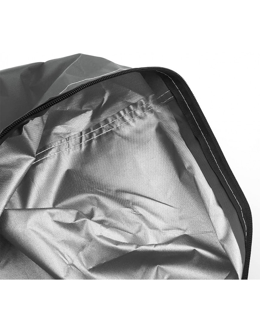 NC Sac de rangement carré imperméable en tissu Oxford 210D avec poignées fermeture éclair housses de siège d'extérieur pour meubles coussins de canapé - B3J22UGNQ