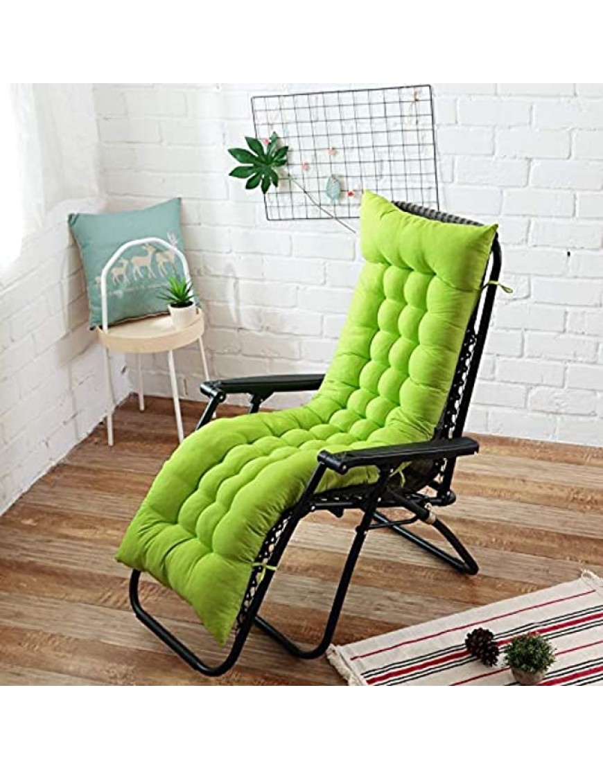 LikeGoods66 Coussin doux pour chaise longue chaise longue de jardin chaise longue en coton pour intérieur et extérieur 18,43 x 43 cm - BA8B9APON