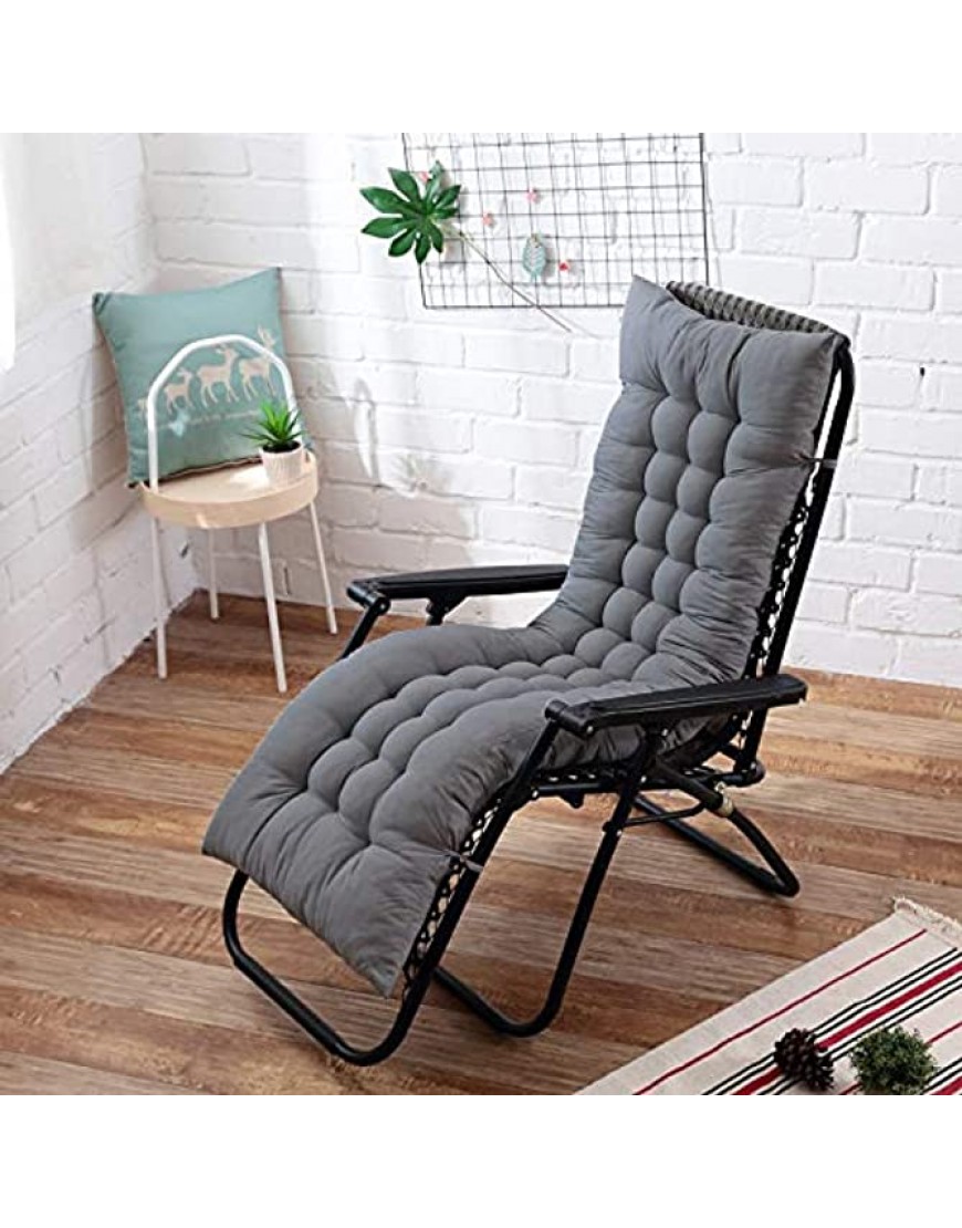 LikeGoods66 Coussin doux pour chaise longue chaise longue de jardin chaise longue en coton pour intérieur et extérieur 18,43 x 43 cm - BA8B9APON
