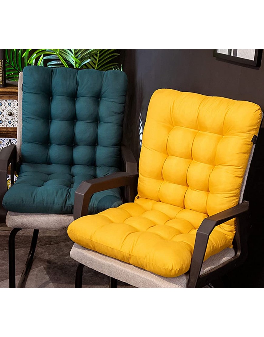 WigWu Coussin de rechange pour chaise longue avec ceinture élastique élastique antidérapante pour chaise de jardin ou chaise de jardin Jaune 35 x 70 cm - BN9NQLXNA