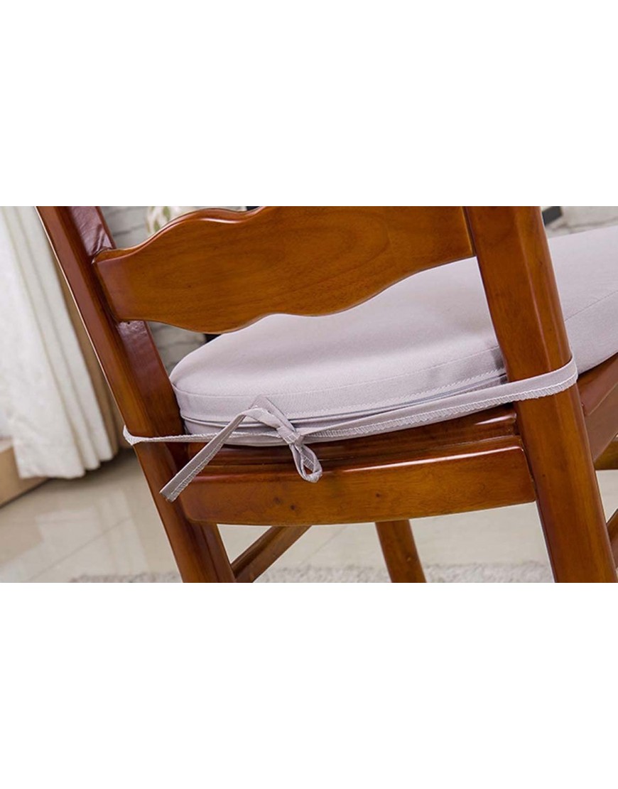 SWD TWTH Coussin de chaise d'extérieur 45 x 45 cm tissu imperméable 50 x 50 cm pour chaise de salle à manger jardin terrasse maison 45 x 45 x 5 cm gris clair - B5MNDJHCE