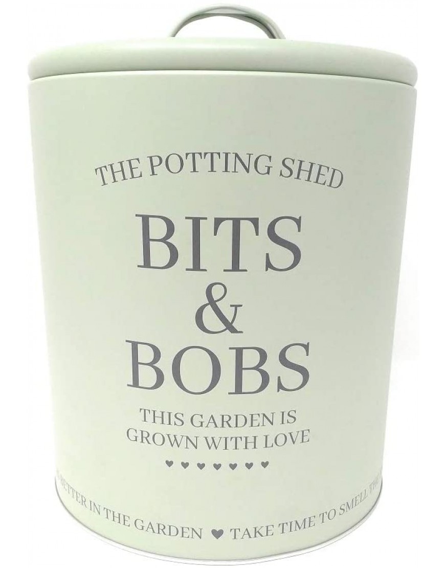 Potting Shed The Bits & Bobs Boîte de rangement Vert 219 mm x 167 mm - BDA95TGSD