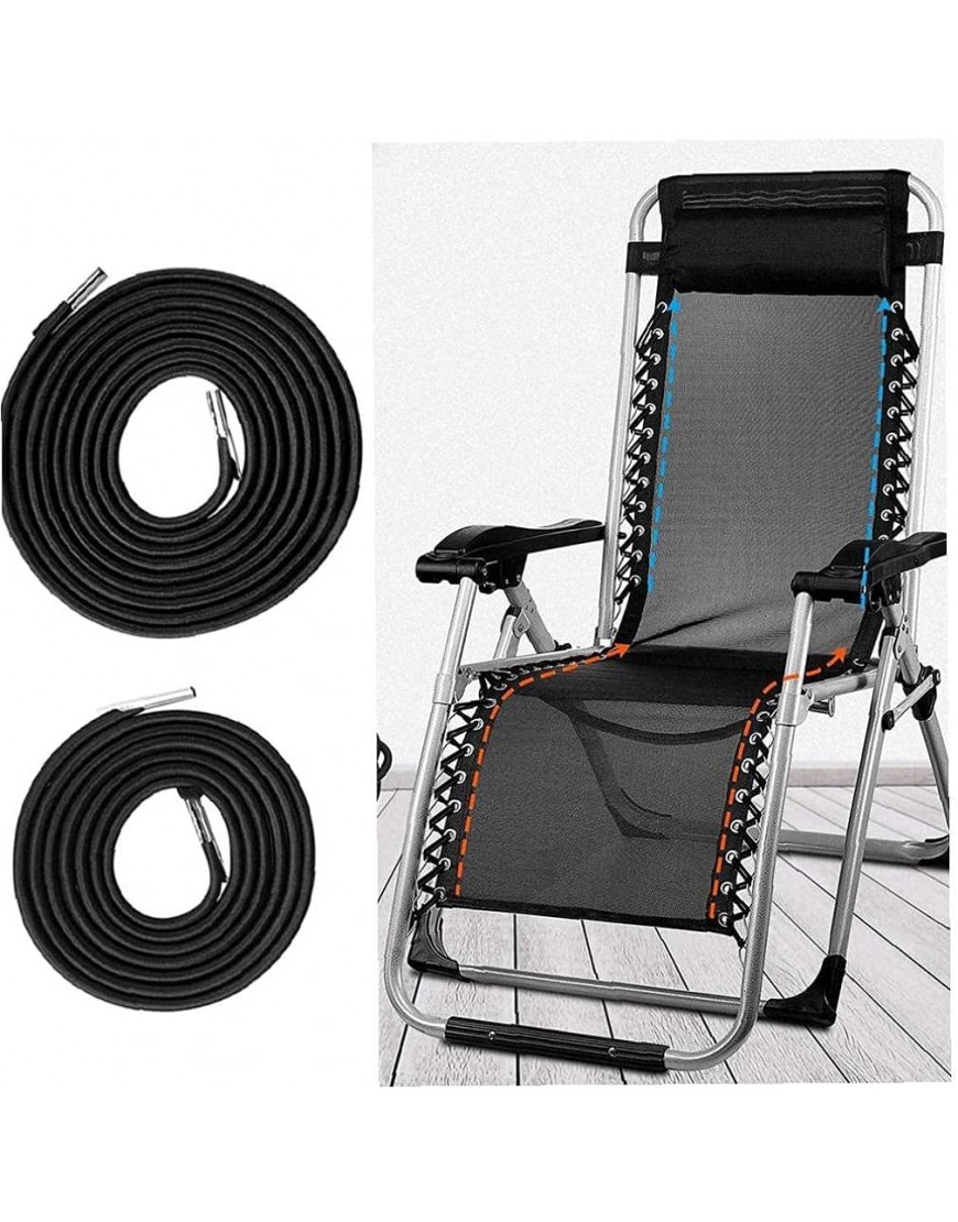 Cordon inclinable Lounge Lounge Bungee Gravity chaise élastique corde de 2,2 m 1,5 m 4 pcs - BQHADIJEI