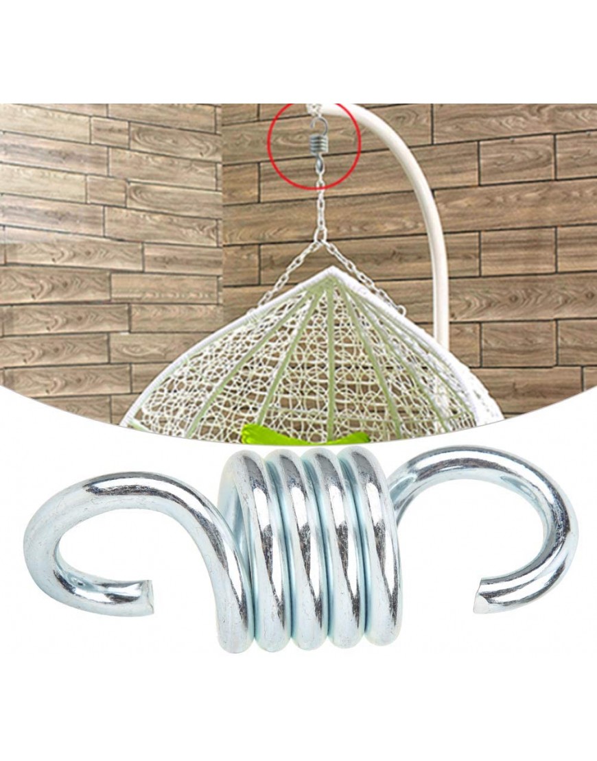 FOLOSAFENAR Accessoires de Chaise Suspendue pivotante Crochet pour hamac réduisant la Pression d'impact pour Les Sacs de Frappe pour chaises à œufs - B3B3KYCVZ