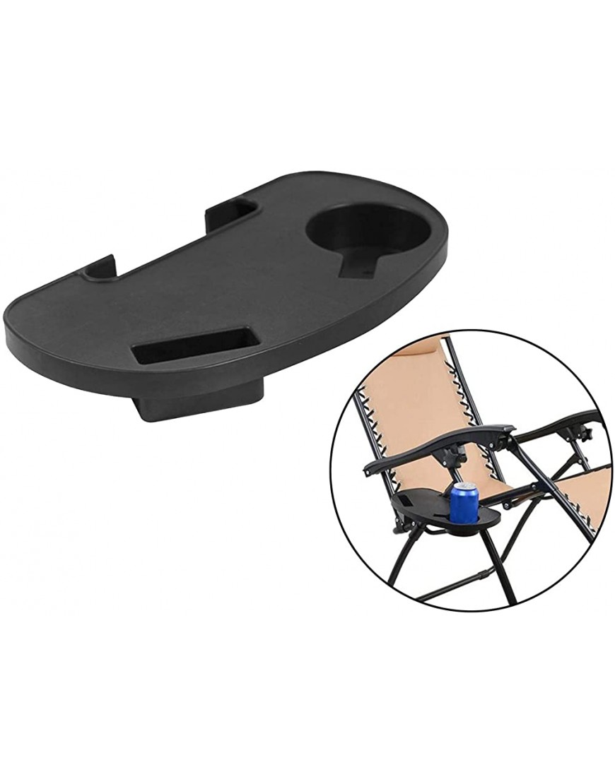 LOVIVER Porte-gobelet de Chaise en Plastique zéro gravité pour Chaise Pliante de Patio de Jardin Chaise Anti-gravité - B4BW1FXEP