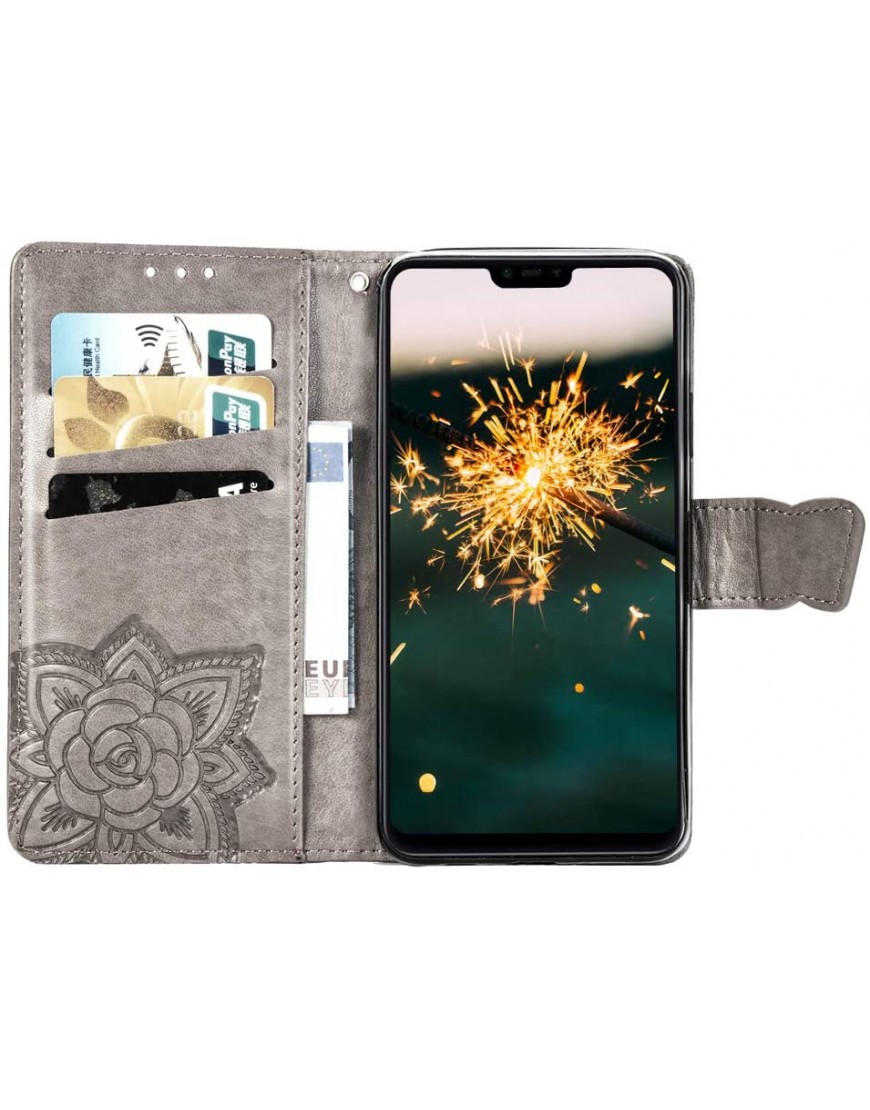 ToneSun Étui de Protection en Cuir PU Souple avec Porte-Cartes et étui pour Cartes Xiaomi 8 Lite - B25K9RUXA