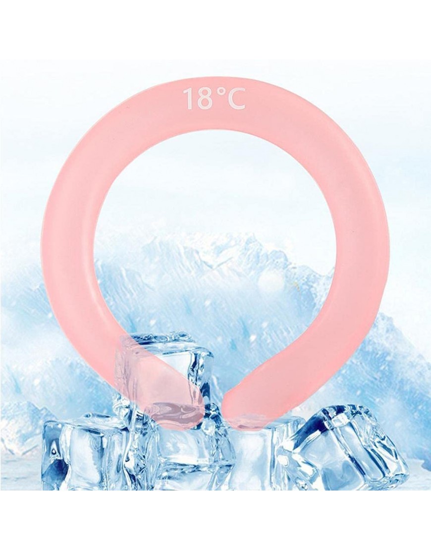 Tube de refroidissement pour cou Portable Mains libres Gel froid réutilisable - BNKEHOWPD