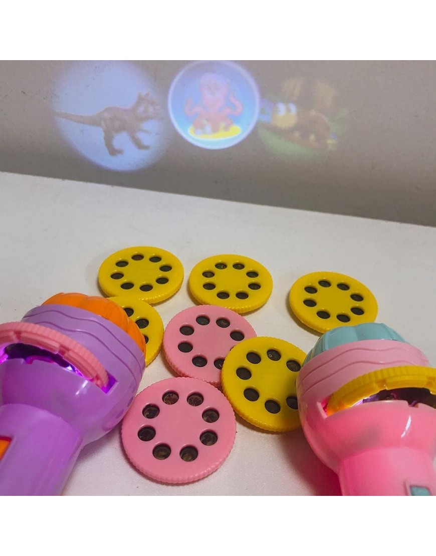 Dan&Dre Lampe de poche projecteur pour enfants lampe d'histoire appareil cognitif éducatif avec jouets lumineux interactifs - B93Q2FAHQ