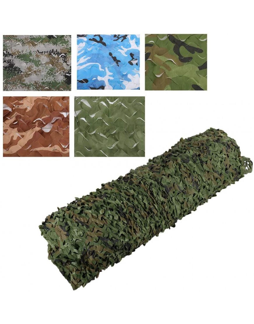 HANGMEN Filet de Camouflage,Filet de Ombrage Camouflage,Filet D'ombrage,210D Oxford Fabric,léger Durable,pour Jardin Camouflage Chasse Jungle Camping Plein Air 10x10m33x33ft - BWA43YSKX