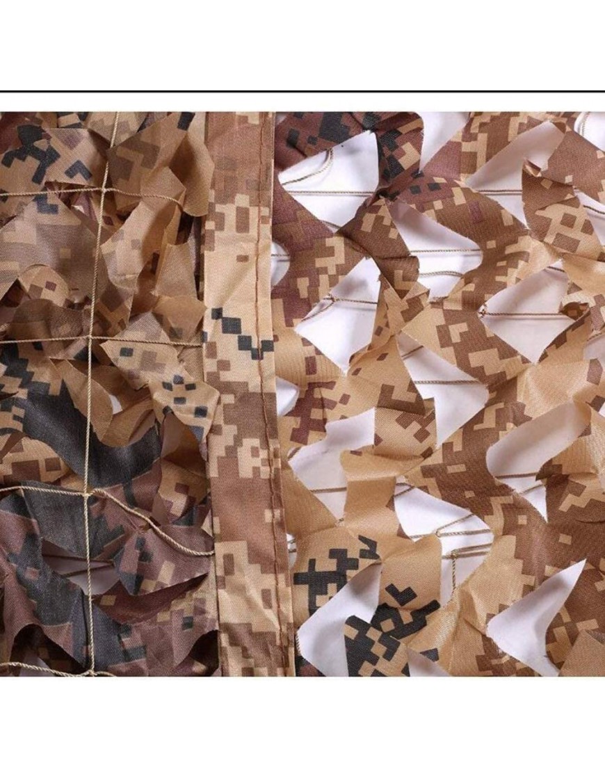 Tente Ombre Camo Netting Camouflage Net ombre net Auvent Protection UV Camping Chasse militaire Tir Aveugles Regarder Party caché Décorations Respirant Dust Cover Couleur: Taille: 5x5m Taille: 5x9 - BE47WYZJV