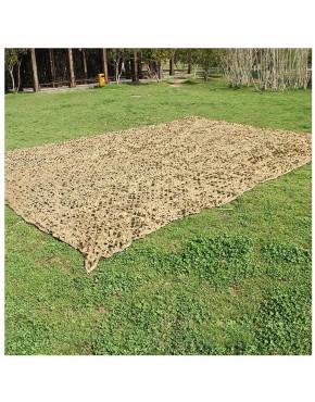 YINUO Filet de camouflage militaire Marron Désert Armée Auvent de l'Ombre Filet de protection solaire en tissu Oxford pour enfants Jardin clôture camping extérieur 2 m 3 m 4 m 5 m 6 m 8 m 10 m - B3WVQKJZX