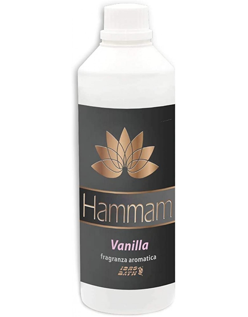 Idrobath Parfum aromatique vanilla concentré 500 ml – Parfum pour salle de bain turc et hammam. - BN72KZRYM
