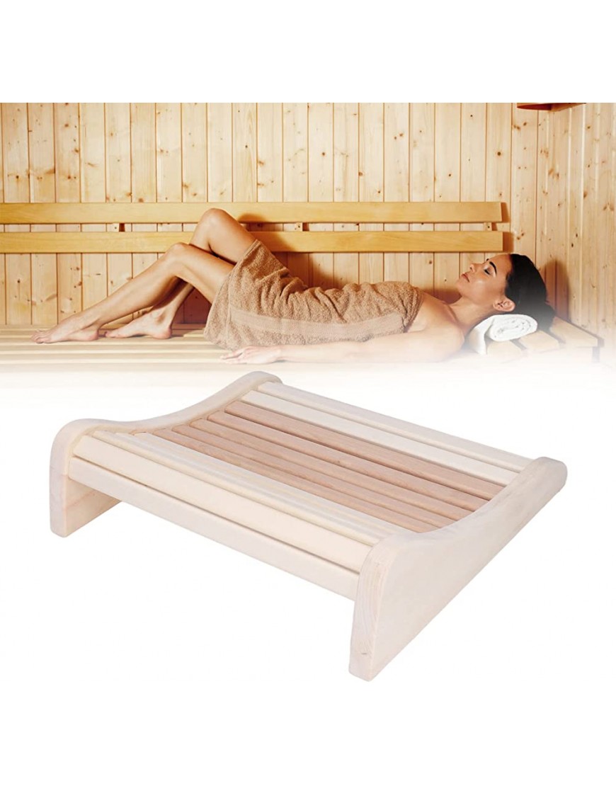 Oreiller de sauna oreiller en bois pratique et pratique pour les salles de bain pour la maison - BB6QHGYKS