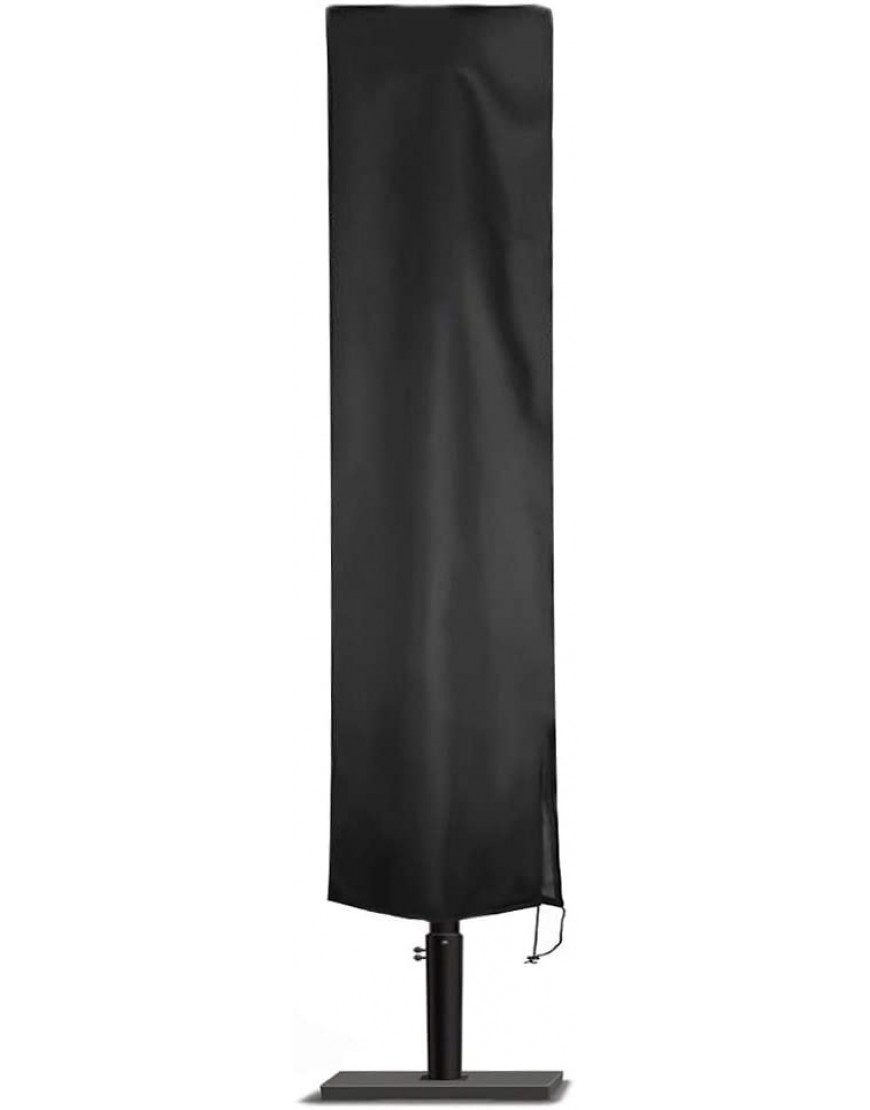Tropicalboy Housse imperméable pour parasol avec fermeture éclair respirante 210D Oxford 240 x 57 x 57 cm - BK6A1IGVE