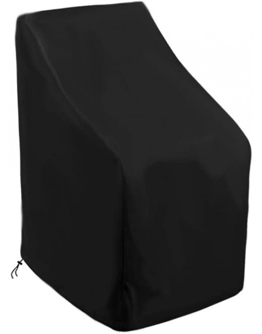 Beikalone Housse de protection en polyester Oxford de qualité supérieure pour chaise de jardin 65 x 65 x 120 cm - BN1DDHALS
