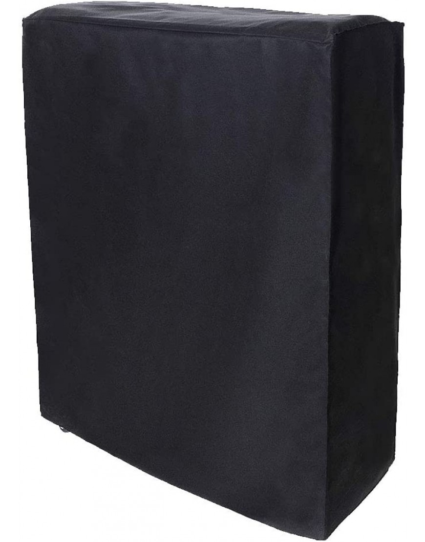 Jazar Housse de Protection pour lit Pliant Housse de lit Pliante Portable Noire Pliable pour Housse de Protection pour Chaise Pliante pour Cour Lit Pliant pour Chaise de Plage102 * 33 * 104 cm - BK3W9ZRFS