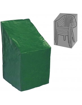 Parkland Quality Waterproof Outdoor Garden Furniture Stacking Chair Chairs Cover - B9BE4LXFK