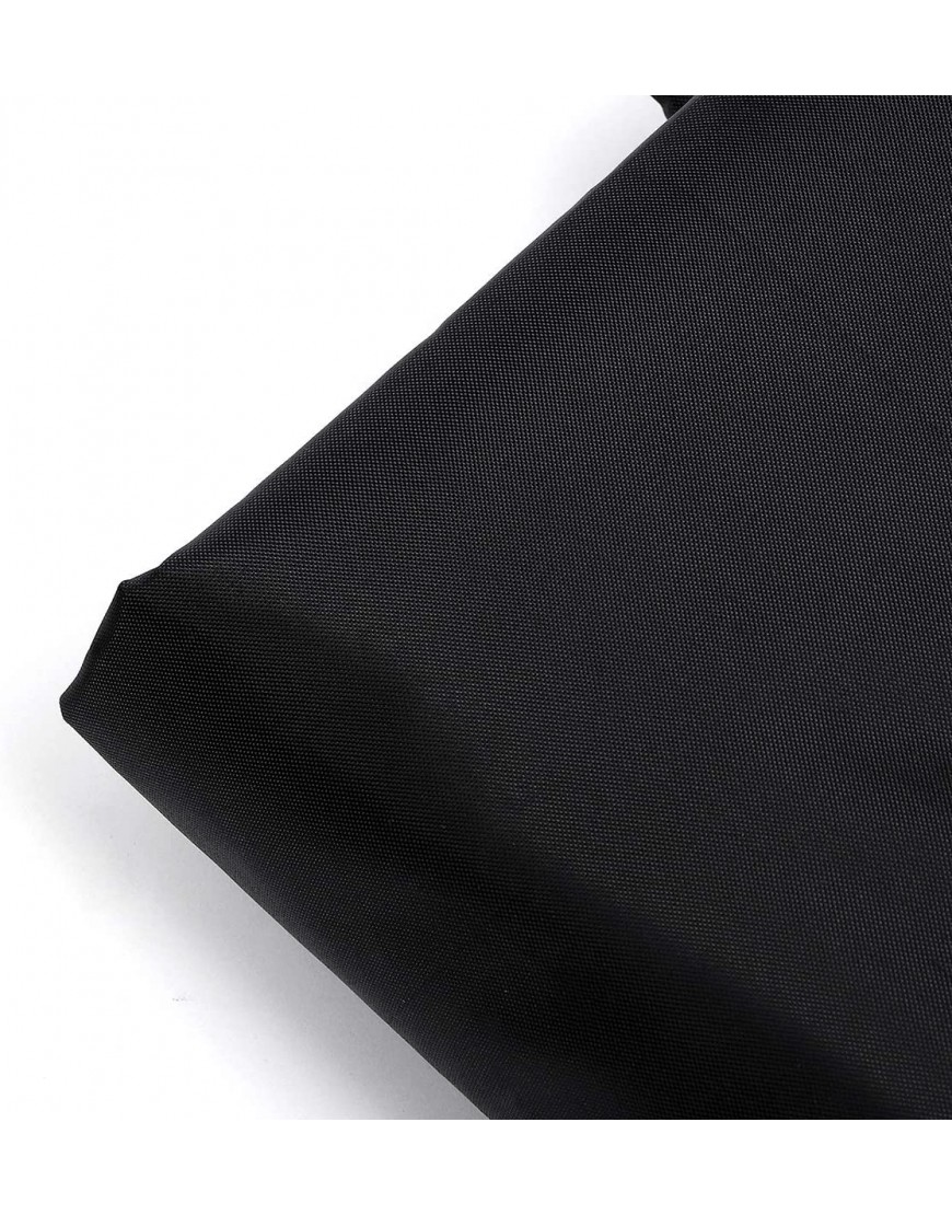dDanke Housse de canapé d'angle d'extérieur en polyester noir imperméable et anti-poussière en forme de L pour canapé de jardin ou de terrasse 215 x 215 x 87 x 80 cm - B56E1VJLB
