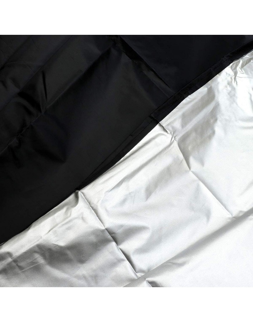 dDanke Housse de canapé d'angle d'extérieur en polyester noir imperméable et anti-poussière en forme de L pour canapé de jardin ou de terrasse 215 x 215 x 87 x 80 cm - B56E1VJLB
