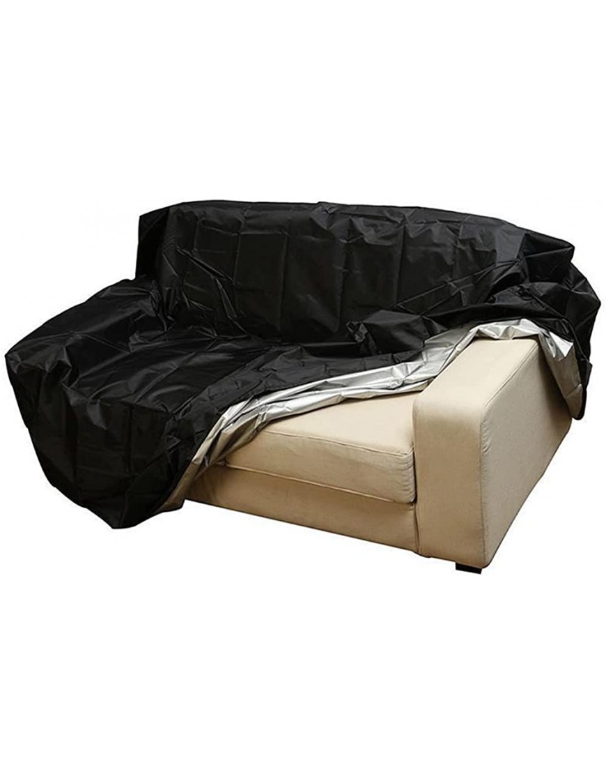 ELAUK Housse de meubles de jardin imperméable en fibre de polyester Housse de canapé universelle en tissu Oxford Protection UV pour banc de terrasse extérieure spécifications : 163 x 66 x 89 cm - B8VA1MPLA