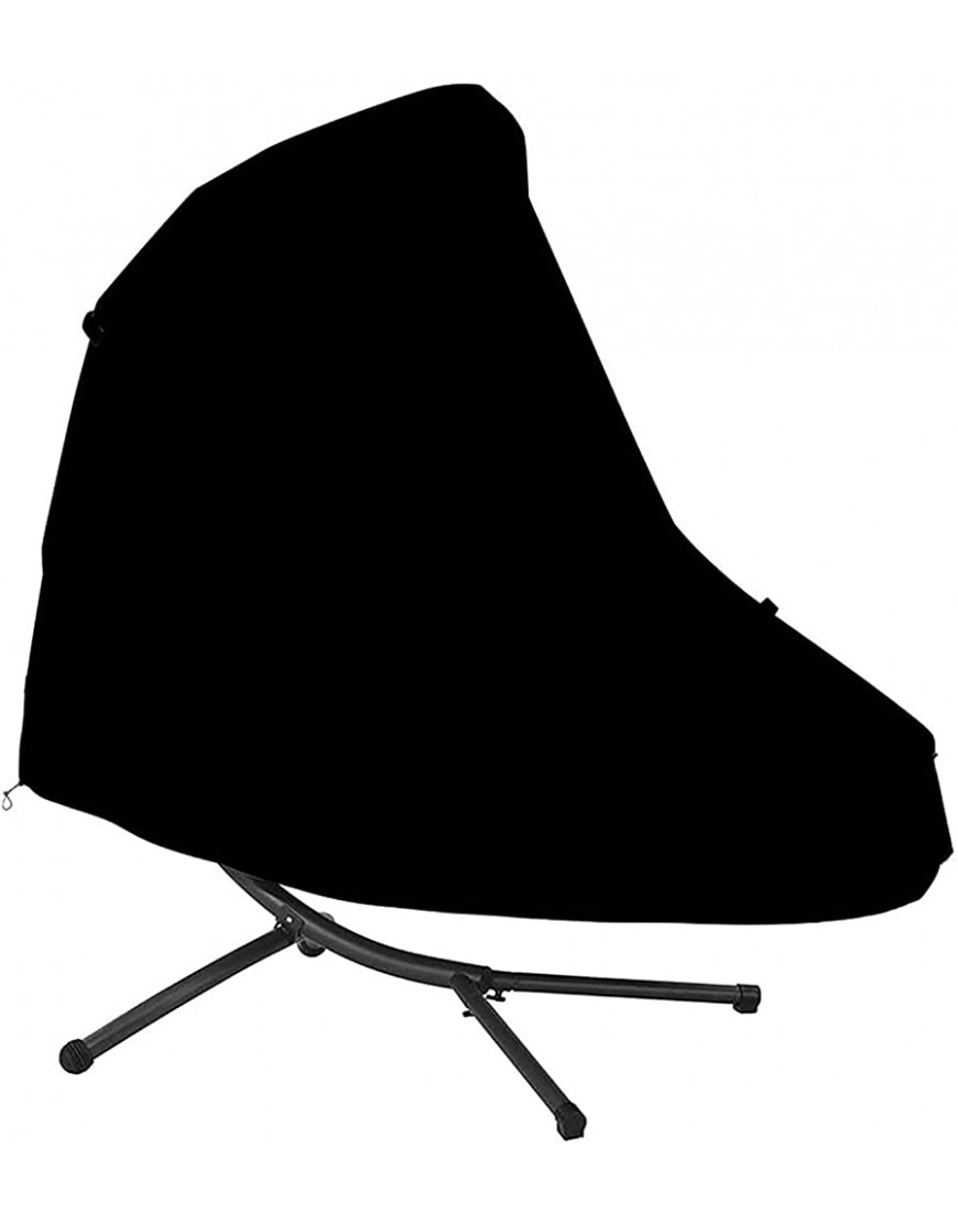 ORTUH Housse de protection pour fauteuil suspendu Tissu Oxford 420D Revêtement PU Imperméable Coupe-vent Résistant à l'hiver Noir 73 x 46 x 78 pouces - BEEJ6AULG