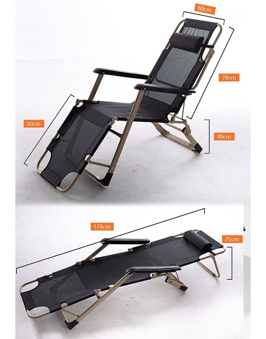 Bains de soleil Chaise de plage à accueil de la chaise de plage à la maison chaises longues de plage de plage de plage de plage de la gravité de la gravité zéro chaise longue chaise pliante de pont - BDH7NPUZH