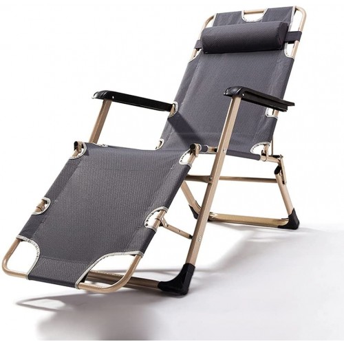 Bains de soleil Chaise de plage à accueil de la chaise de plage à la maison chaises longues de plage de plage de plage de plage de la gravité de la gravité zéro chaise longue chaise pliante de pont - BDH7NPUZH