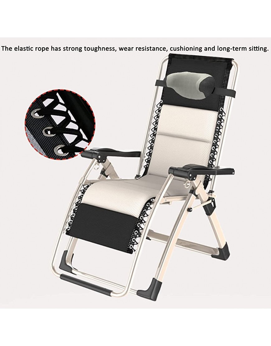 Bains de soleil Chaise pliante inclinable chaise pliante en acier au carbone écologique chaise de loisirs à la maison for balcon peut s'asseoir incliné et chaise de sieste à double usage portable - BE8M5ENFL