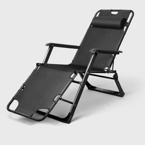 Bains de soleil Pliante simple canapé-lit chaise chaise pliante moderne couché au soleil chaise longue terrasse extérieure opération stable multi-positions tissu facile à utiliser chaise pliante - B9N28LXYV