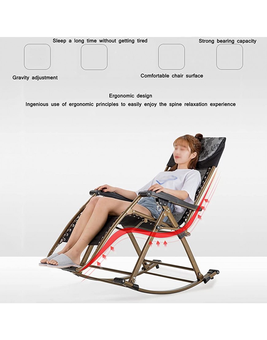 YWZDY Bains de Soleil Chaises Pliantes inclinables extérieurs Amovibles chaises de Plage Cadres en Acier au Carbone à portée Debout chaises de Plage ergonomiques Color : Gray - BW3VQJWCI