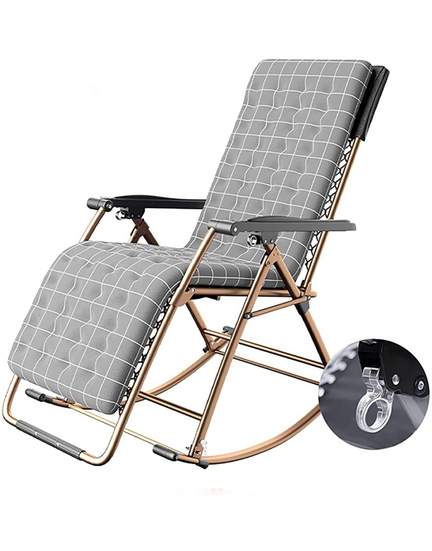 YWZDY Bains de Soleil Chaises Pliantes inclinables extérieurs Amovibles chaises de Plage Cadres en Acier au Carbone à portée Debout chaises de Plage ergonomiques Color : Gray - BW3VQJWCI