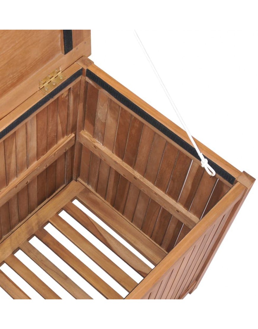 Boîte de rangement de jardin boîte de rangement rustique en bois dur résistant aux intempéries pour petits objets de jardinage - BNMWDUKQG