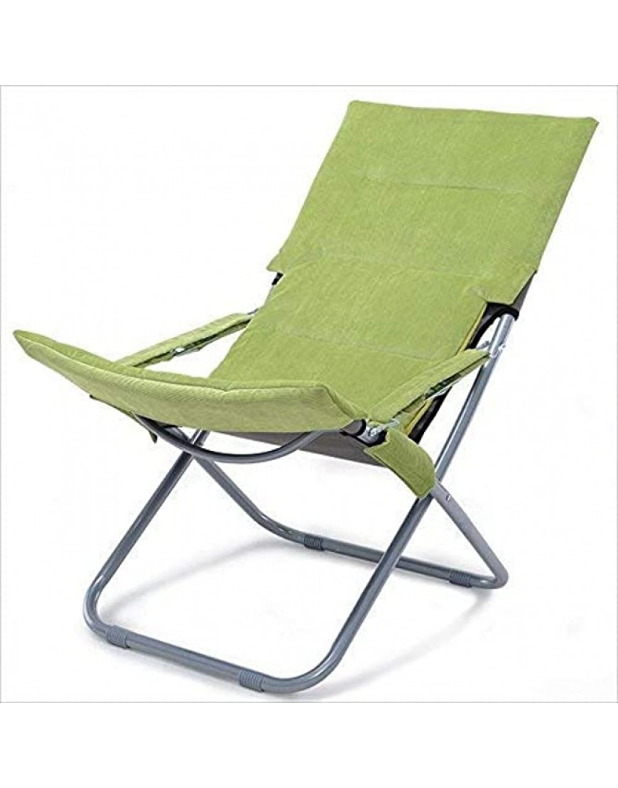 no brand Transat Jardin Chaise de Bureau Lazy Siesta Loisirs Outdoor Fauteuil Lounge Chair Sun Chaise Pliante Couleur C,ré - BDA7NAGUH