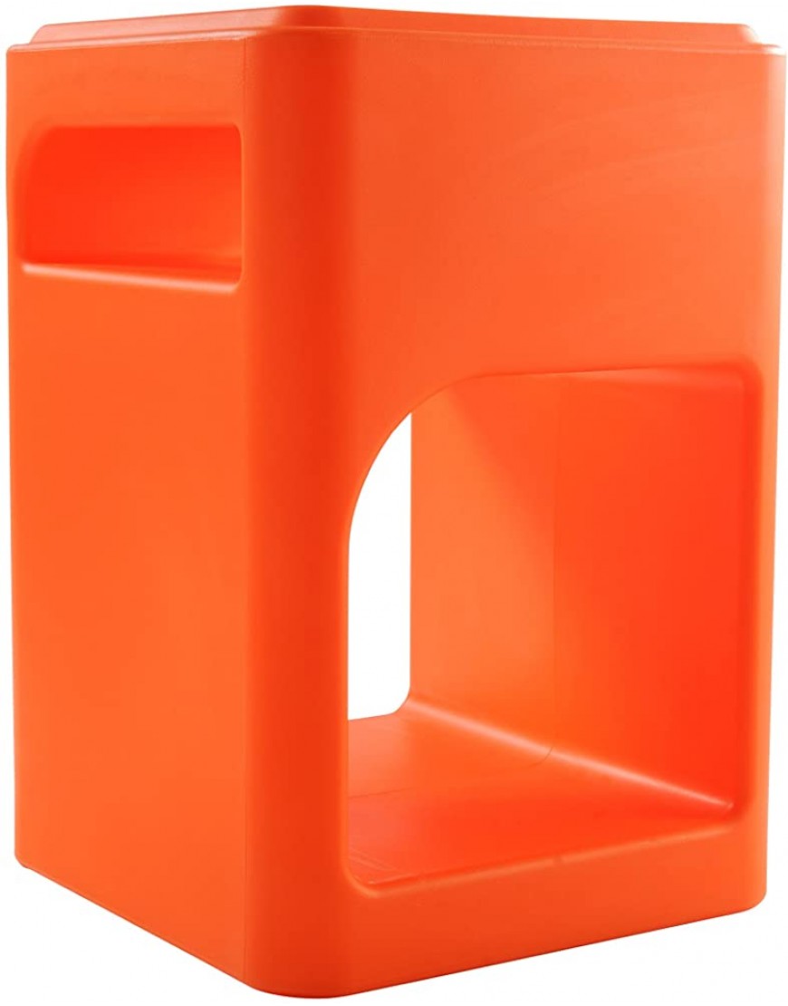 KOO Non Inflatable Collection INF-KCT-Or Support Table de Rangement Design Orange - BKD1EZBQQ