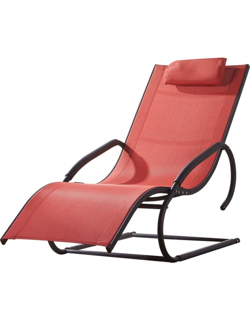 JOMSK Inclinable Pliante Zero Gravity Rocking Chair Portable Large for pelouse extérieure Recliner Plage Piscine Patio w Ombre Canopy Color Size : One Size - BMKKWBEKU
