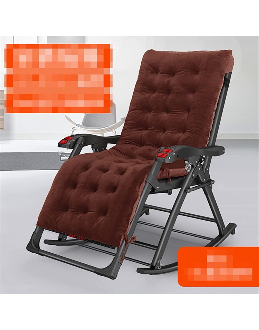 Xxffd Salon moderne chaise à bascule maison chaise pliante chaise déjeuner pause-lit siesta lit multifonctions personnes âgée balcon loisirs chaise arrière Color : 7 - BWBEWJELH