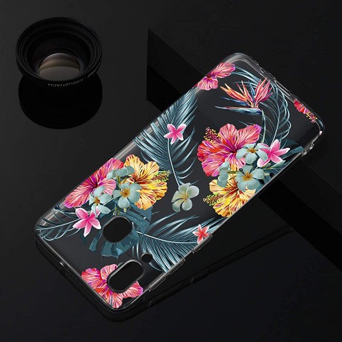 Durable Transparent Flexible Compatible Huawei Y6 2019 Honor 8A Huawei Y5 2019 summer plant - BWN4VSXLX