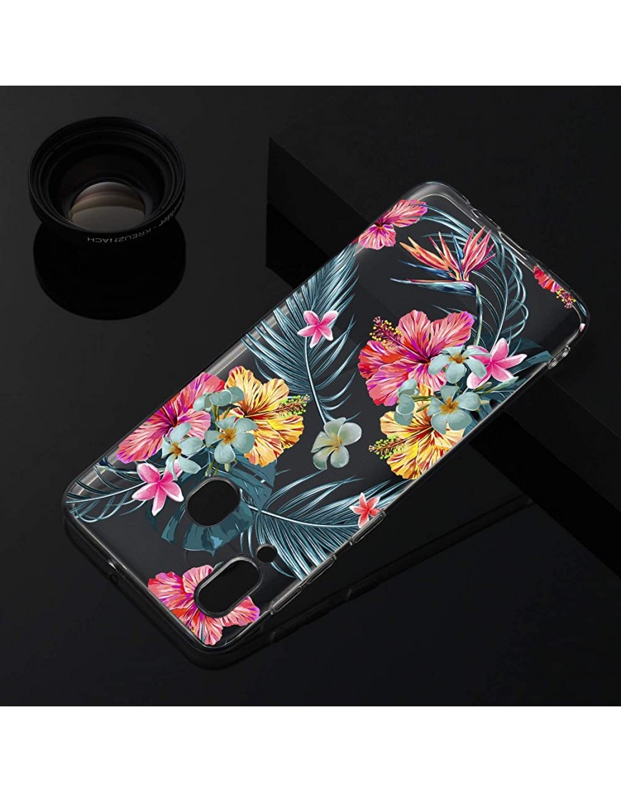 Durable Transparent Flexible Compatible Huawei Y6 2019 Honor 8A Huawei Y5 2019 summer plant - BWN4VSXLX