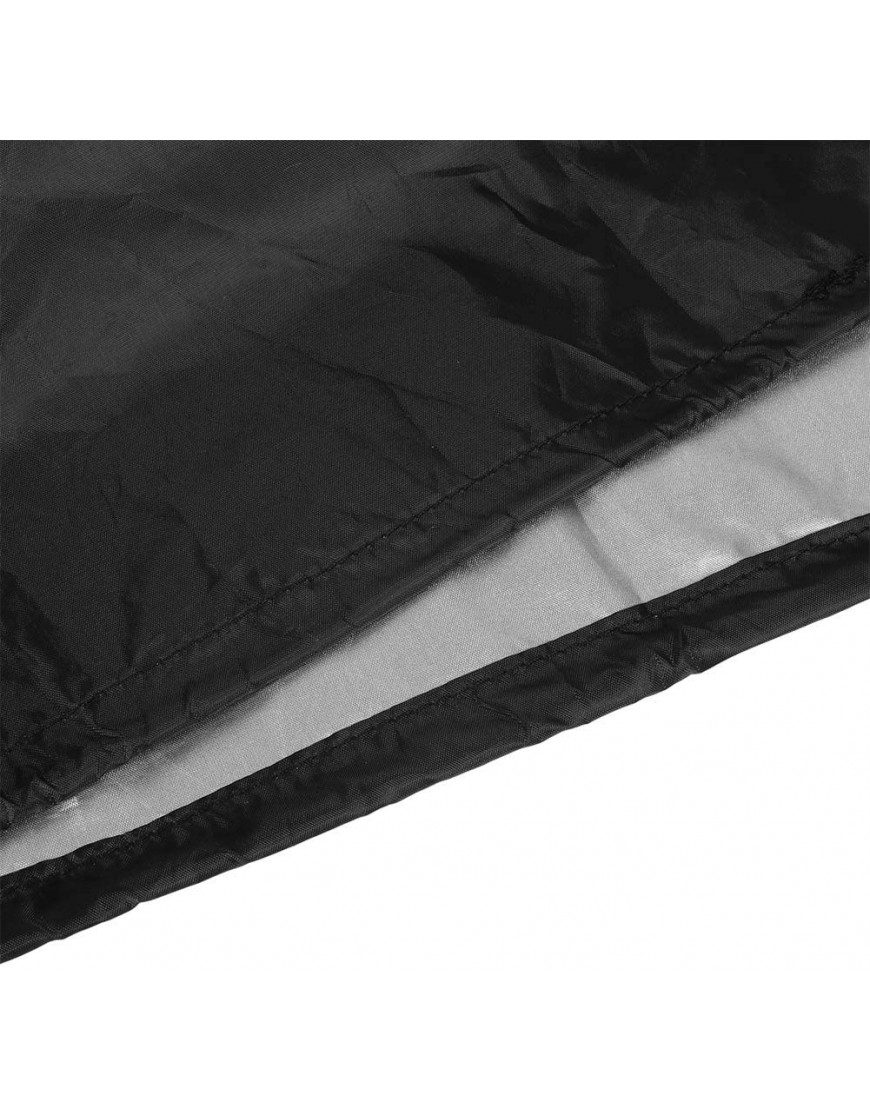 Deck Box Cover Housse de Protection pour Jardin BoîTe de Rangement ExtéRieure éTanche Aux UV 123x62x55cm Tissu Oxford 210D 3 CouleursNoir - BMAEEQSFX